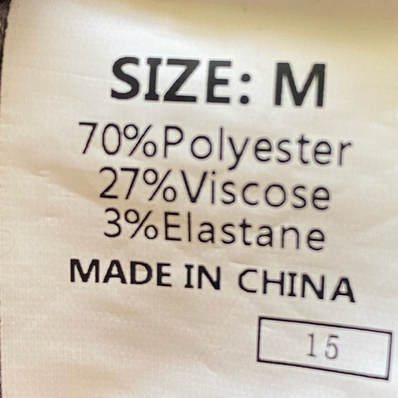 Black and Grey Pinstriped Ribbed Knit T-shirt Shift Dress SIZE Medium LIKE NEW - Picture 3 of 3